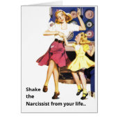 Shake the narcissist abuse from your life support (Front)