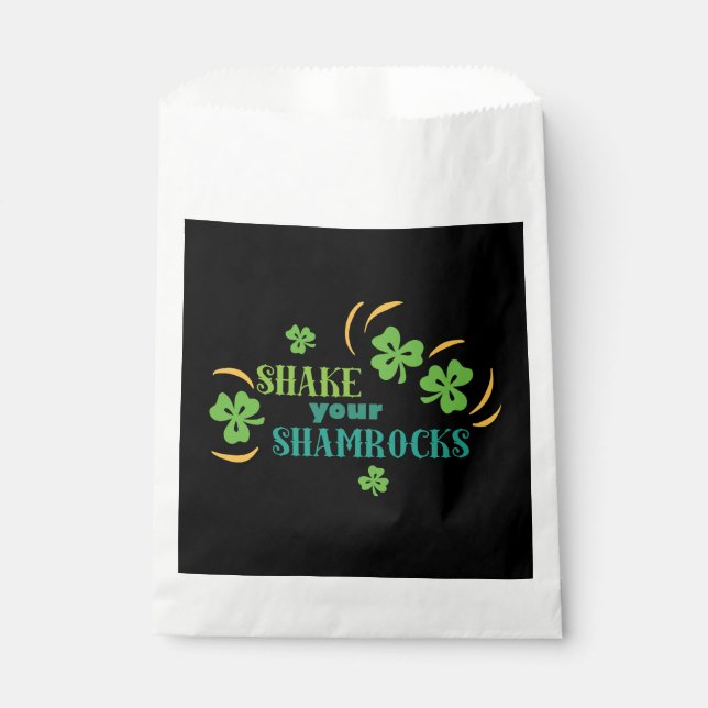 Shake Your Shamrocks Favor Bag (Front)