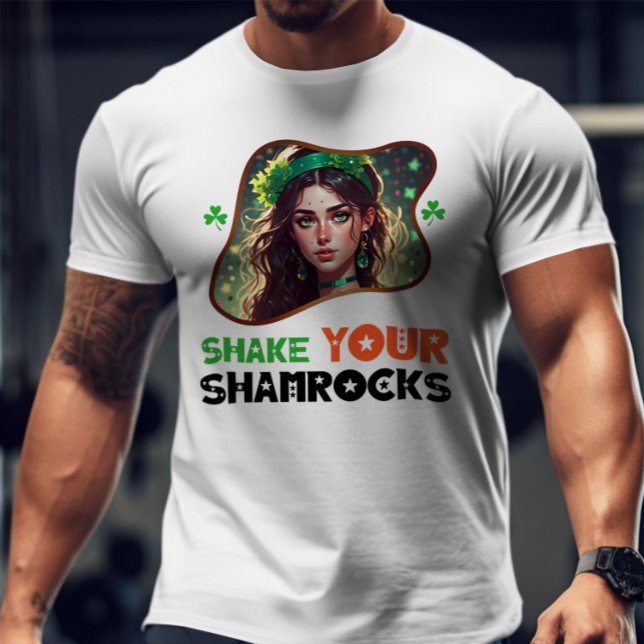 Shake Your Shamrocks - Irish Poetry Slam T-Shirt (Creator Uploaded)