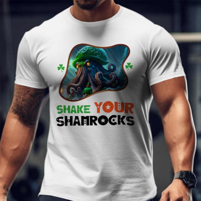 Shake Your Shamrocks - Shimmering Shamrock Ball T-Shirt (Creator Uploaded)
