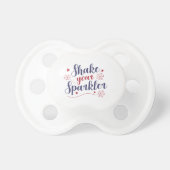Shake Your Sparkler Pacifier (Front)