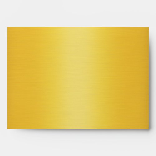 Shake your Tail Feathers Invite Envelope gold