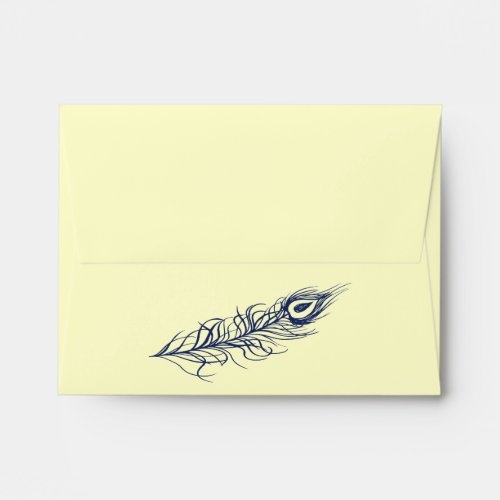Shake your Tail Feathers RSVP Envelope