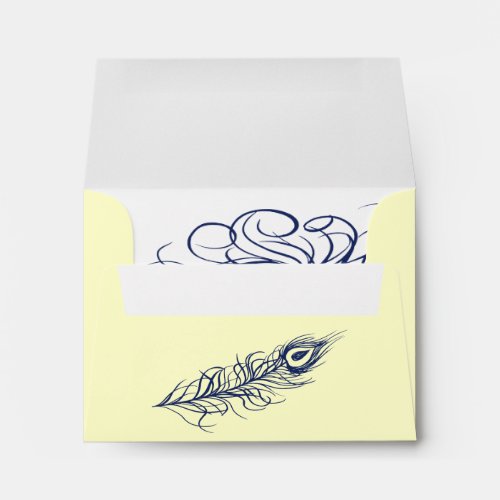 Shake your Tail Feathers Small Envelope yellow