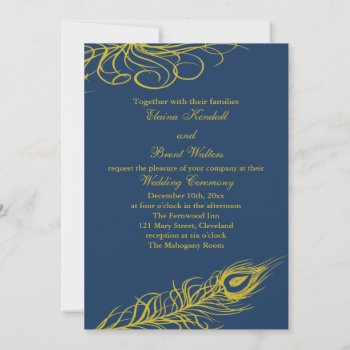Shake Your Tail Feathers Wedding Invitation by prettyfancyinvites at Zazzle