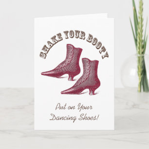 Shake Your (Victorian) Booty - Dance Invitation