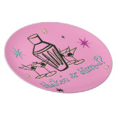 Shaken or Stirred? Dinner Plate (Right Side)