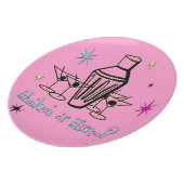 Shaken or Stirred? Dinner Plate (Left Side)