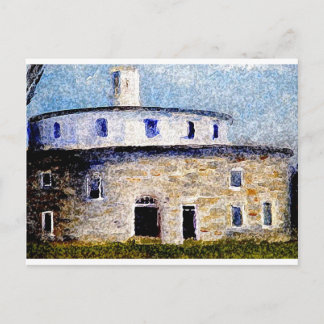 Shaker Round Barn Postcard