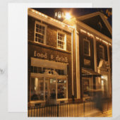 Shaker Square at Night - 1 (Front/Back)
