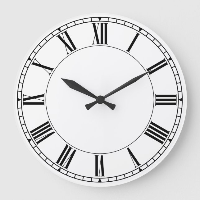 Shaker Style 02 Large Clock (Front)