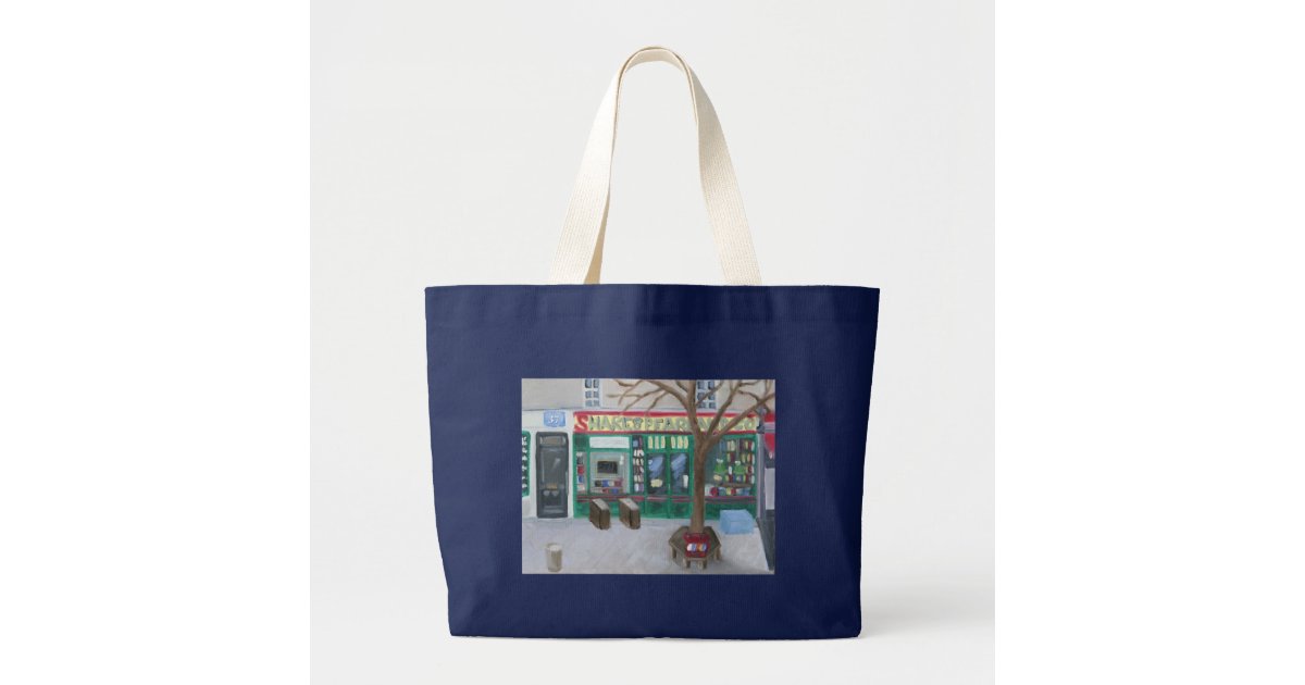 Shakespeare and Company:PARIS Large Tote Bag | 0