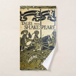 Shakespeare Art Nouveau Hand Towel