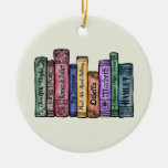 Shakespeare Books No.1 Ceramic Ornament