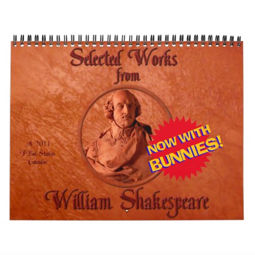 Shakespeare Bunnies Calendar 2011