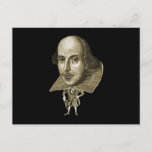 Shakespeare Caricature Postcard