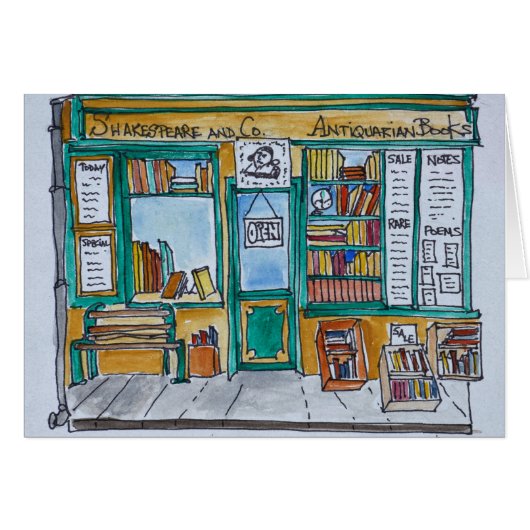 Shakespeare & Co. Bookstore | Seine, Paris (Front Horizontal)