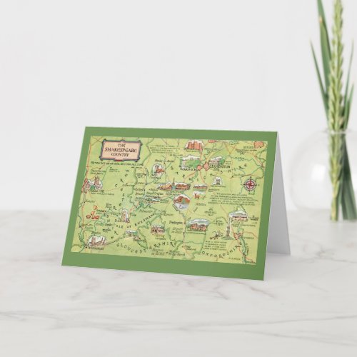 Shakespeare Country Note Card