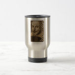 Shakespeare Droeshout Engravings Travel Mug