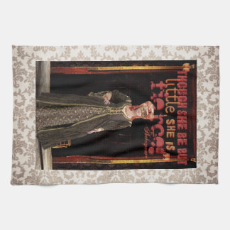 Shakespeare Fierce Quote Towel