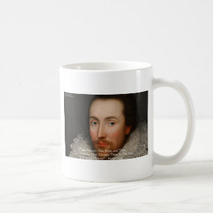Shakespeare "Friends" Wisdom Quote Gifts & Tees Coffee Mug