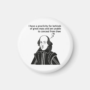 Shakespeare Funny Quote Magnet