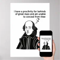 My Kingdom For a Horse William Shakespeare Quote Poster, Zazzle