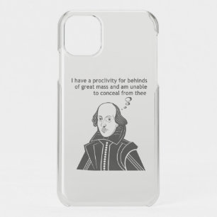 Shakespeare Funny Quote iPhone 11 Case