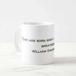 Shakespeare Greatness Twelfth Night Coffee Mug