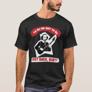 Shakespeare Guitar Rock Quote T-Shirt