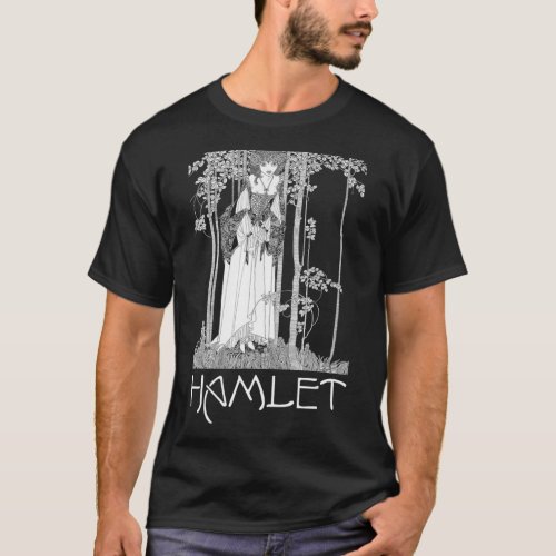 Shakespeare Hamlet Ophelia English Literature T_Shirt
