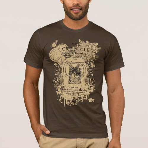 Shakespeare Henry V Quarto Front Piece T_Shirt