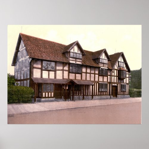 Shakespeare House Poster