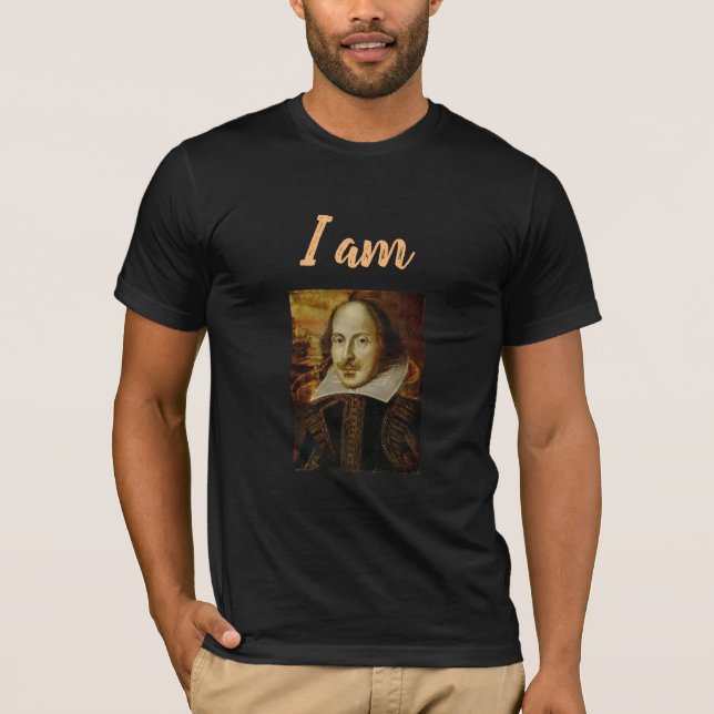 Shakespeare - I am Bard T-Shirt (Front)