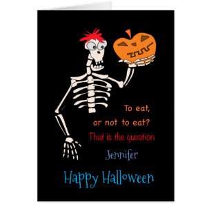 Shakespeare in Halloween Cards