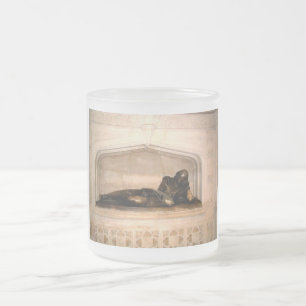 Shakespeare in London Frosted Glass Coffee Mug