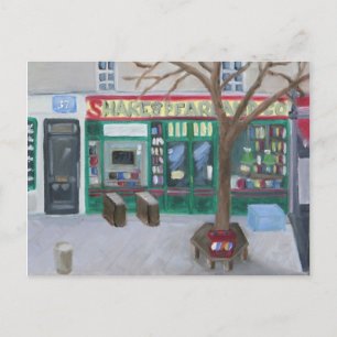 "SHAKESPEARE IN PARIS" POSTCARD
