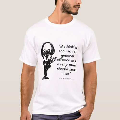 Shakespeare Insults Alls Well T_Shirt