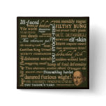 Shakespeare Insults Collection Button