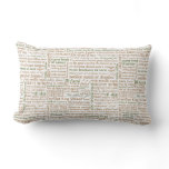Shakespeare Insults Collection Lumbar Pillow