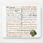 Shakespeare Insults Collection Mouse Pad