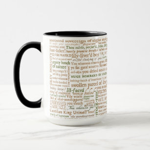 Shakespeare Insults Collection Mug