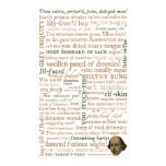 Shakespeare Insults Collection Poster