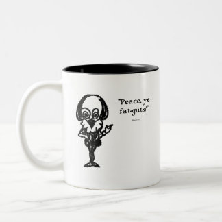 Shakespeare Insults Henry IV Two-Tone Coffee Mug