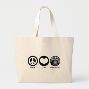 Shakespeare Large Tote Bag