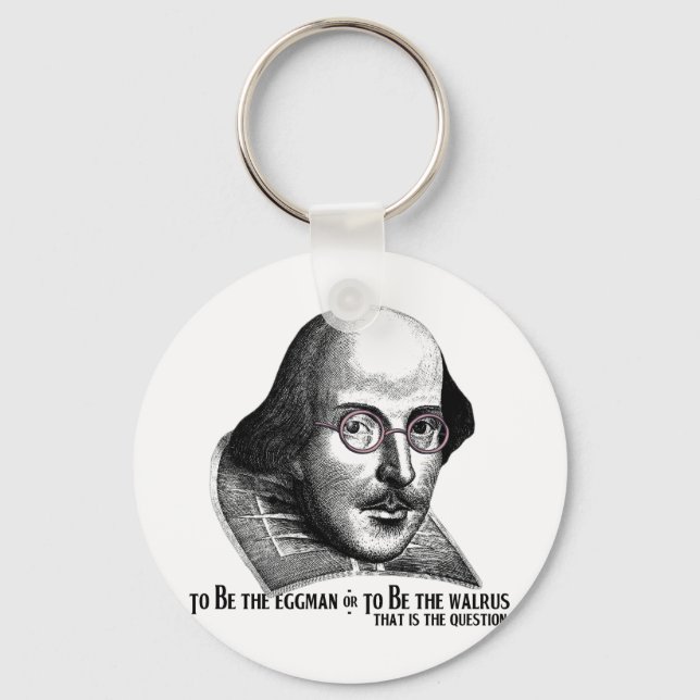 Shakespeare Lennon II Keychain (Front)