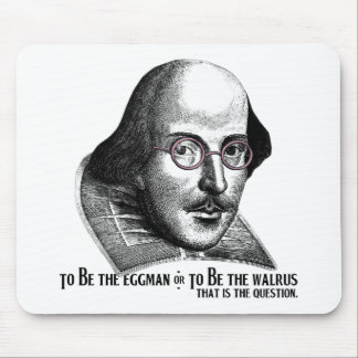 Shakespeare Lennon II Mouse Pad