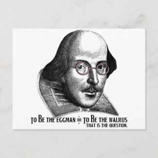 Shakespeare Lennon II Postcard