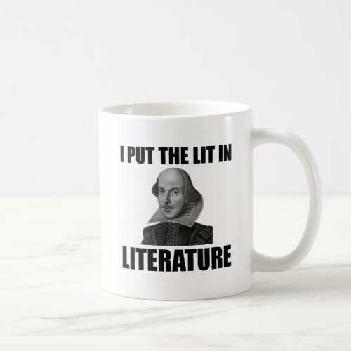 Shakespeare Literature Fan Funny Coffee Mug