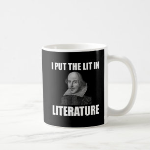 Shakespeare Literature Fan Funny Coffee Mug